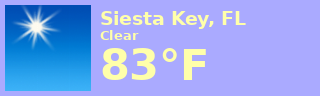 Find more about Weather in Siesta Key, FL